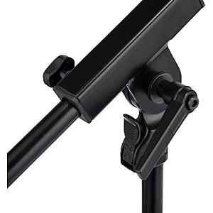 Hercules MS120B PRO Low Profile Mic Stand with Telescoping Boom 